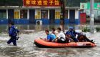 فيضانات هائلة في الصين بسبب «ووتيب».. نزوح جماعي وإنقاذ بالمئات