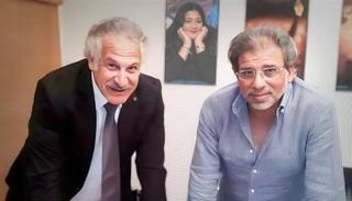 عمر زهران وخالد يوسف