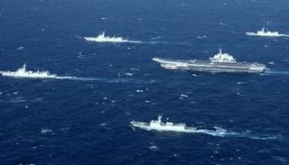 سفن حربية صينية 