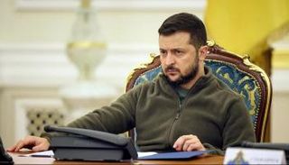 الرئيس الأوكراني فولوديمير زيلينسكي