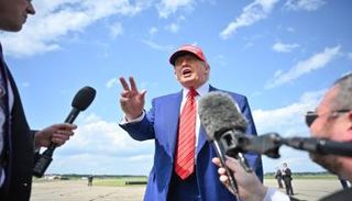 الرئيس الأمريكي دونالد ترامب - أ ف ب