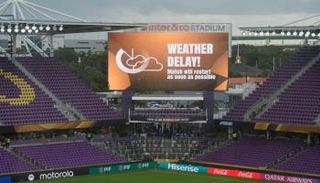 إيقاف مباراة في كأس العالم للأندية