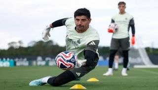 تيبو كورتوا حارس ريال مدريد