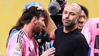 خافيير ماسكيرانو وميسي في إنتر ميامي