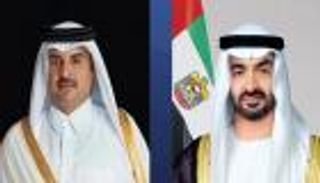محمد بن زايد يؤكد لتميم بن حمد تضامن الإمارات مع قطر 