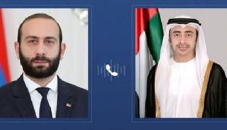 الشيخ عبدالله بن زايد آل نهيان ووزير الخارجية الأرميني