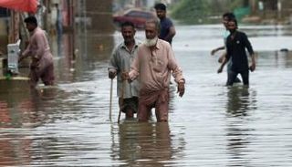 الأمطار الموسمية في باكستان 