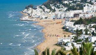 شاطئ المرسي في تونس