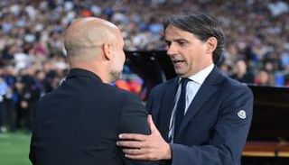 سيموني إنزاغي وبيب غوارديولا