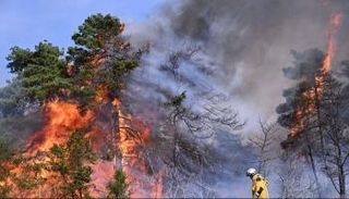 حريق في فرنسا - أرشيفية