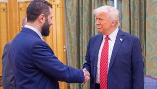 ترامب والرئيس السوري أحمد الشرع