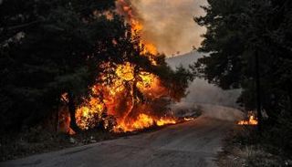 حرائق جبال مصياف تتواصل لليوم الرابع في سوريا