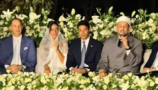 عقد قران حفيد عادل إمام