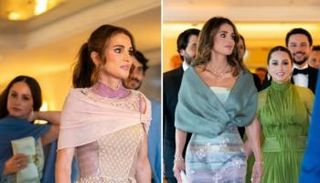 العائلة الهاشمية في زفاف جيف بيزوس