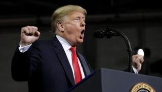 الرئيس الأمريكي دونالد ترامب