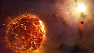 حرارة الشمس