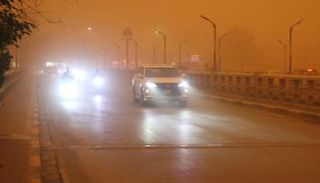 عاصفة ترابية شمال العراق