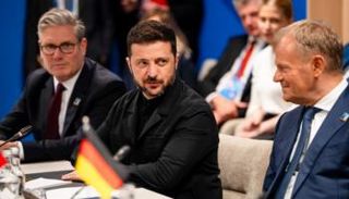 زيلينسكي مع قادة أوروبا