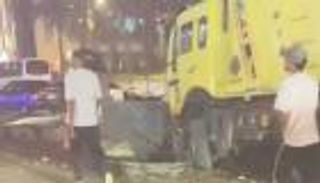 مصر.. تحطم 7 سيارات في تصادم مروع بسبب انفجار إطار شاحنة نقل (صور)