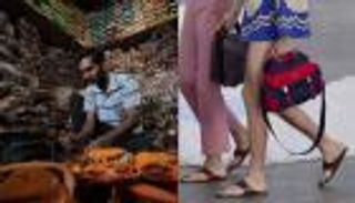 برادا تثير عاصفة بتصميمها.. ونعال «كولهابوري» الهندية تعود إلى الواجهة