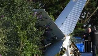 طائرة قفز محطمة ـ أرشيفية 