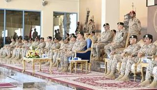 من حفل تدشين أول سرية من نظام 