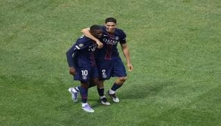 أشرف حكيمي وعثمان ديمبلي