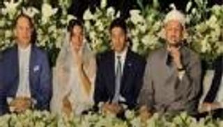 غياب عادل إمام عن زفاف حفيده.. وحضور فني كبير (صور)