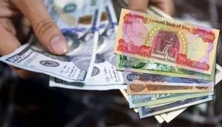 عملة الدولار مقابل الدينار العراقي