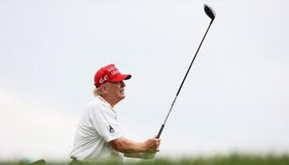 الرئيس دونالد ترامب في بيدمينستر