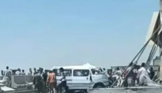 حادث الطريق الإقليمي الجديد في مصر