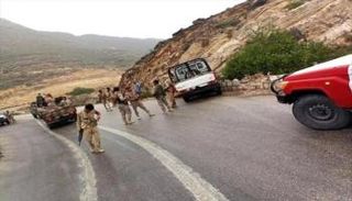 جانب من المواجهات في المهرة عقب توقيف قيادي حوثي