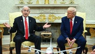 ترامب ونتنياهو في لقاء سابق