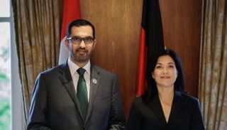 سلطان الجابر وكاترينا رايشه