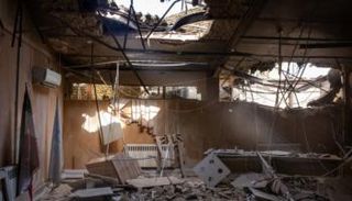 دمار في سجن إيفين الإيراني