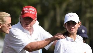 ترامب وحفيدته كاي