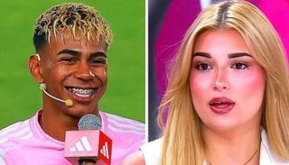 لامين يامال وعارضة الأزياء كلوديا