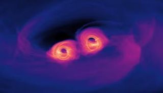 العلماء رصدوا اندماجا كونيا هائلا بين ثقبين أسودين ضخمين