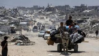 نازحون في غزة