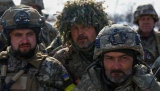 جنود أوكرانيون