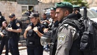 عناصر من الشرطة الإسرائيلية