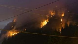 حرائق الغابات في كندا 