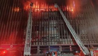 حريق سنترال رمسيس - أرشيفية