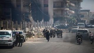 مقاتلون في أحياء السويداء