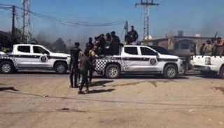 تجمع لقوات الأمن في السويداء