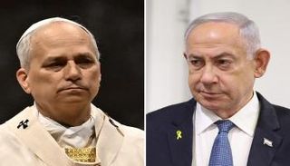البابا ليون الرابع عشر ونتنياهو