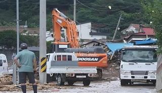 الأمطار في كوريا