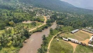 جانب من مدينة بينغا في شمال كيفو