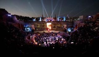 أجواء مبهرة في افتتاح مهرجان جرش