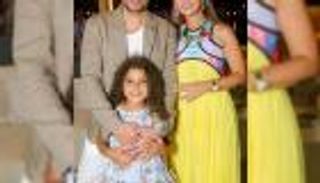 أول ظهور لابنة حماقي بالساحل الشمالي.. شاهد كيف تشبه والدها (صور)